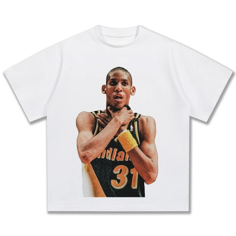 Reggie Miller Choke Vintage NBA Tee