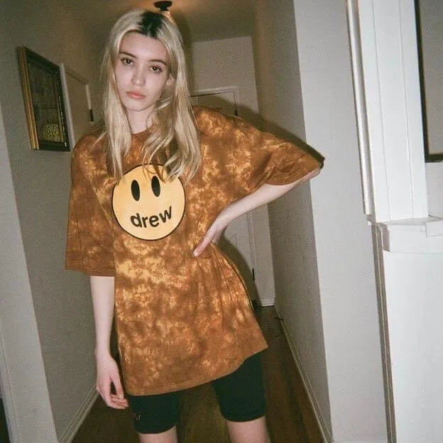 Tie-Dye Drew Smiley Tee