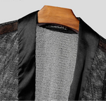 Deep V-Neck Mesh Sheer Lapel Sleeveless Vest Top