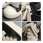 Casual Low-Top Lace-Up Sneakers