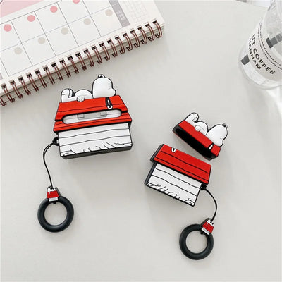 Snoopy Doghouse Airpods Case