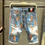 Urban Splash Ripped Denim Shorts