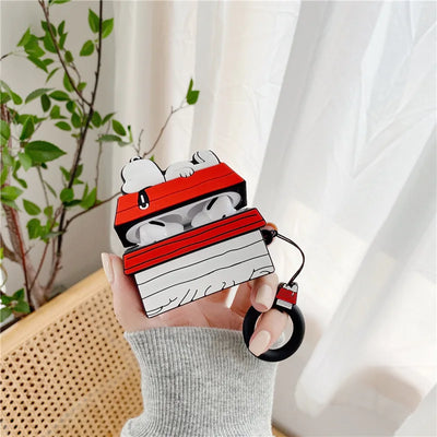 Snoopy Doghouse Airpods Case