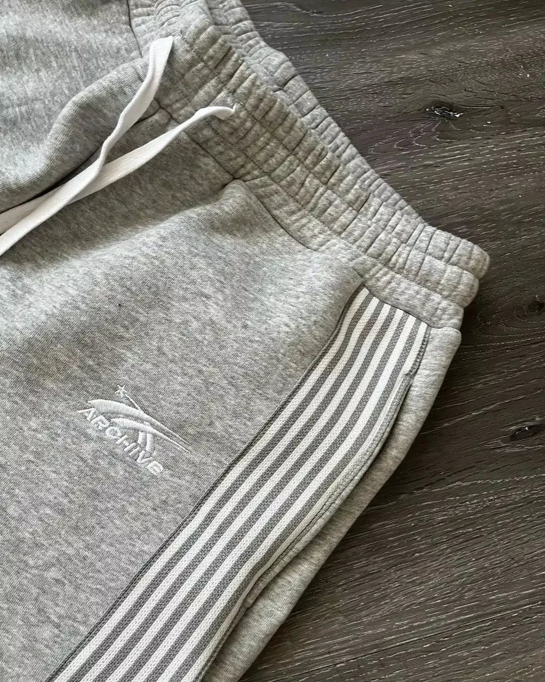 Archives Side Stripe Embroidered Sweatpants