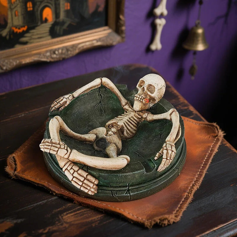 Relaxed Skeleton Ashtray