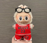 Iconic Bulls 23 Jersey Labubu Outfit Set