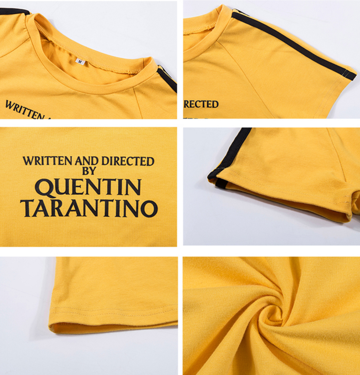 Written and Directed by Quentin Tarantino Cropped Tee - AESTHEDEX