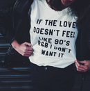 90s R&B Love T-Shirt - AESTHEDEX