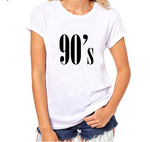 90's White Tee - AESTHEDEX