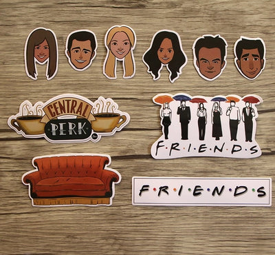 Friends Decal Stickers - AESTHEDEX
