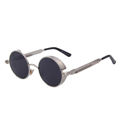 Round Steampunk Sunglasses - AESTHEDEX