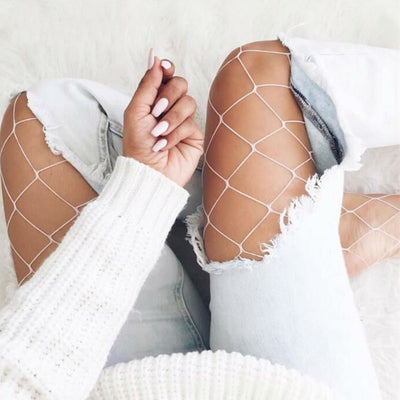 Fishnet Tights - AESTHEDEX