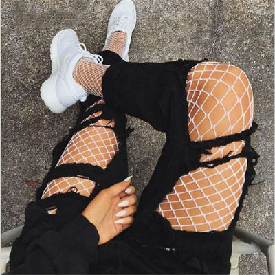 Fishnet Tights - AESTHEDEX