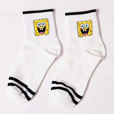 Sponge Bob Character Socks - AESTHEDEX