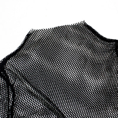 Fishnet Long Sleeve Top - AESTHEDEX