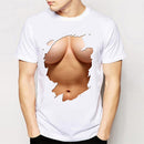 Ripped Shirt Boobs T-Shirt - AESTHEDEX