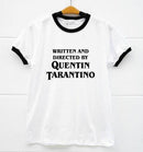 Written & Directed By Quentin Tarantino Ring Tee - AESTHEDEX