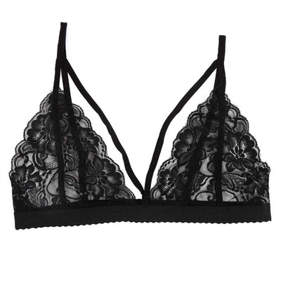 Sexy Floral Lace Bra - AESTHEDEX
