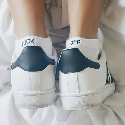 F*ck Off Ankle Socks - AESTHEDEX