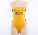 Written and Directed by Quentin Tarantino Yellow Bodysuit - AESTHEDEX