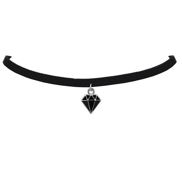 Diamond Choker Necklace - AESTHEDEX
