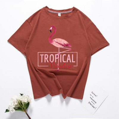 Tropical Paradise T-Shirt - AESTHEDEX