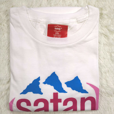 Satan Natural Hell Water T-Shirt - AESTHEDEX