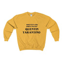 Written and Directed by Quentin Tarantino Sweater - AESTHEDEX