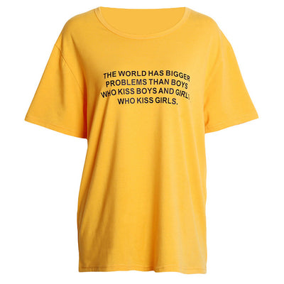 The World Has Bigger Problems Tee - AESTHEDEX