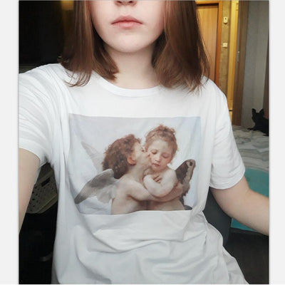 Kissing Angels T-Shirt - AESTHEDEX