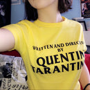 WRITTEN AND DIRECTED BY QUENTIN TARANTINO TEE - AESTHEDEX