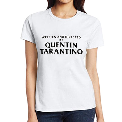 WRITTEN AND DIRECTED BY QUENTIN TARANTINO TEE - AESTHEDEX