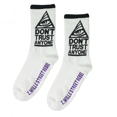 Don't Trust Anyone Socks